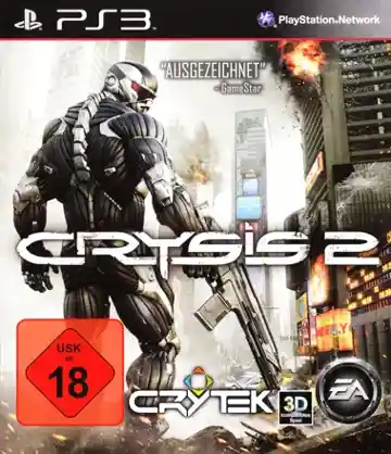 Crysis 2 (USA) (v1.04) (Disc) (Update) box cover front